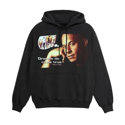 Vin Diesel juodas džemperis