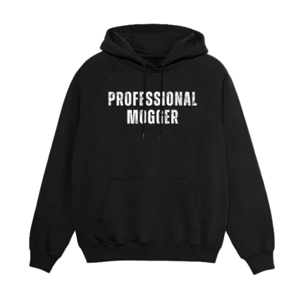 Professional mogger juodas džemperis