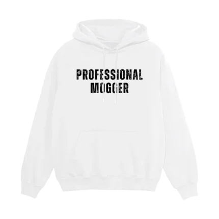 Professional mogger baltas džemperis