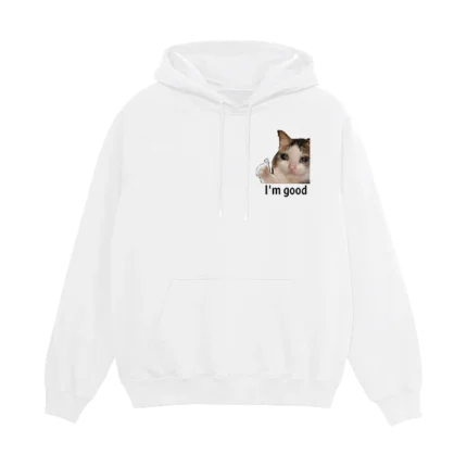 Im good baltas džemperis