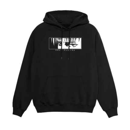 Levi juodas džemperis