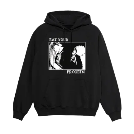 Eat your protein juodas džemperis