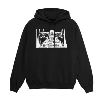 Saske Uuchiha juodas džemperis