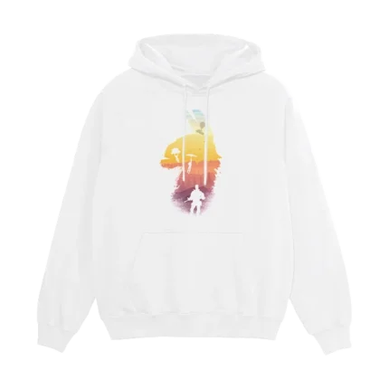 Royale Nights baltas džemperis