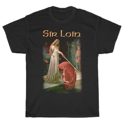 Seras jautiena juodi marškinėliai