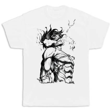 Titan balti marškinėliai