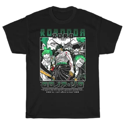 Zoro juodi marškinėliai