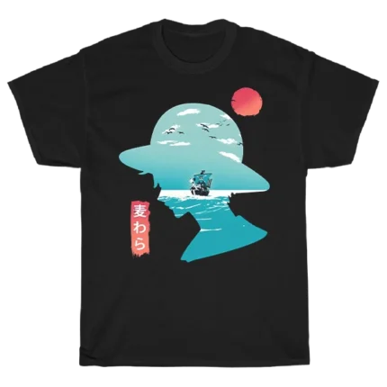 One Piece marškinėliai