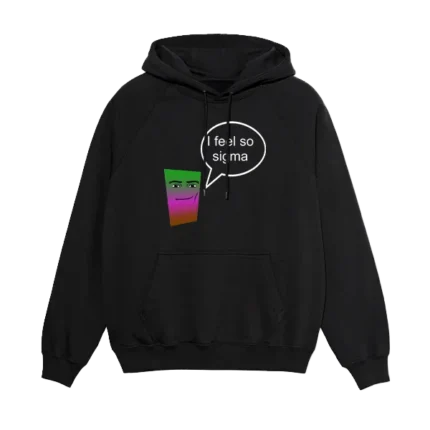 Sigma roblox juodas džemperis