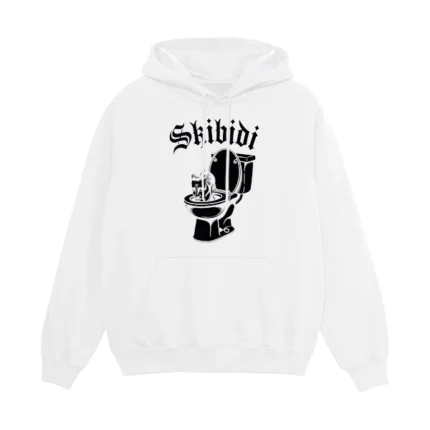 Skibidi Toilet baltas džemperis