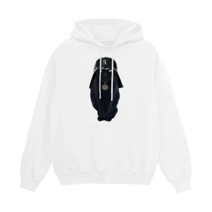 Katinas Veideris baltas džemperis