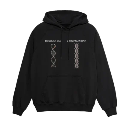 Lietuvio DNA juodas džemperis