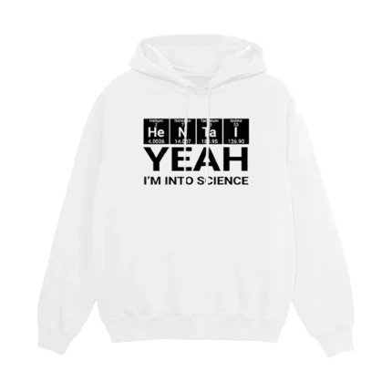 Hentai science baltas džemperis