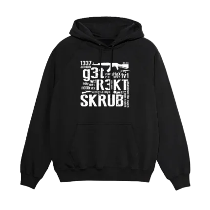 Get Rekt juodas džemperis