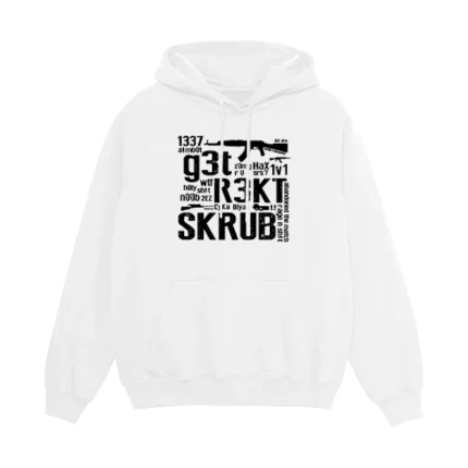 Get Rekt baltas džemperis