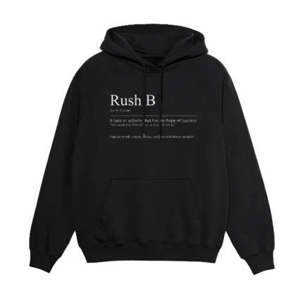 Rush B juodas džemperis