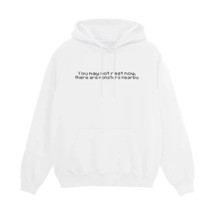 Monsters Nearby baltas džemperis