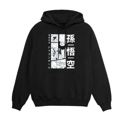 Goku juodas džemperis