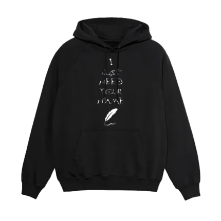 I Just Need Your Name juodas džemperis