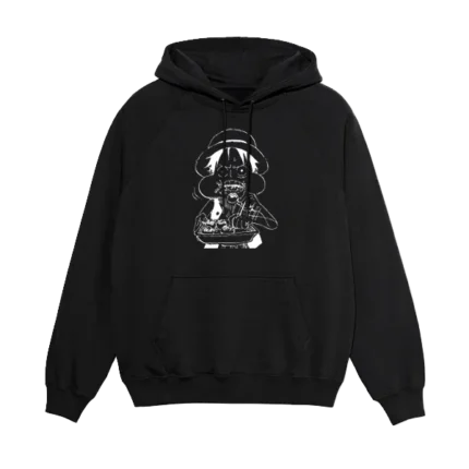 Luffy juodas džemperis