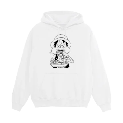 Luffy baltas džemperis