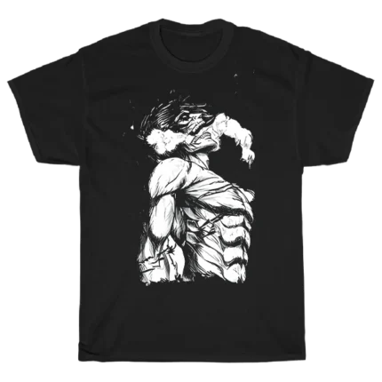 Titan juodi marškinėliai