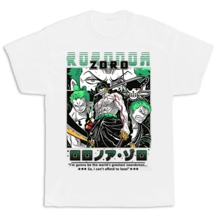 Zoro balti marškinėliai