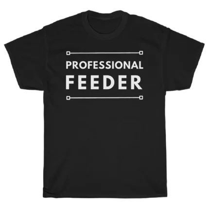 Professional Feeder juodi marškinėliai