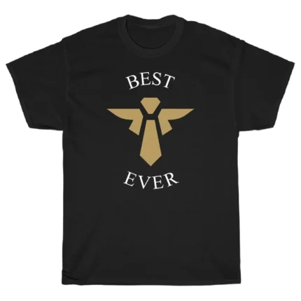 Best Support juodi marškinėliai