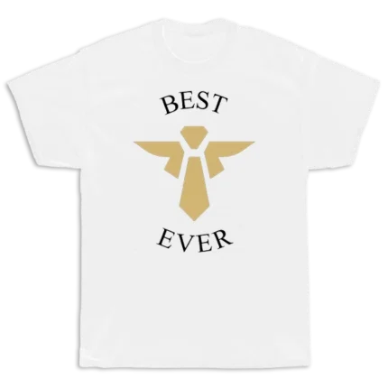 Best Support balti marškinėliai